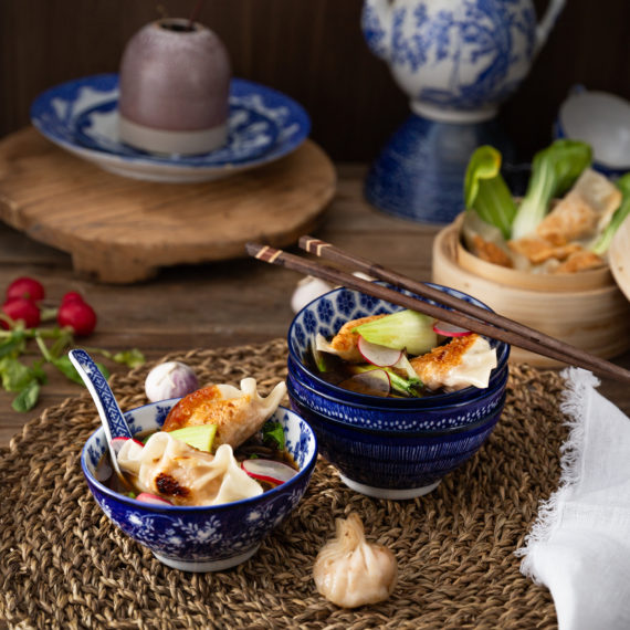 Dumpling kylling suppe
