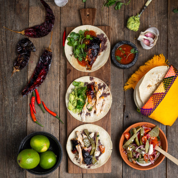 Kylling taco