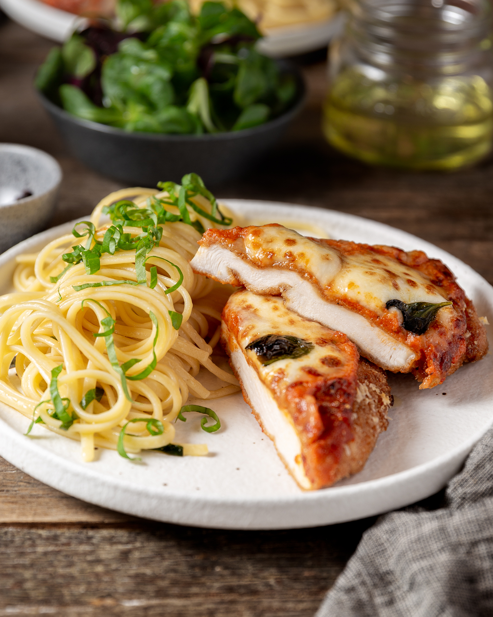 Kylling og pasta