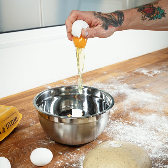 Eggekrem til bakverk