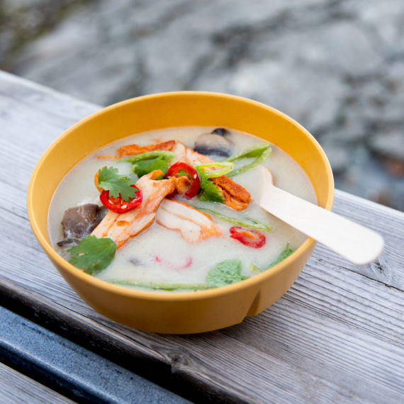 Tom Kha Gai - kyllingsuppe